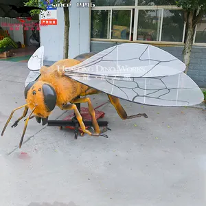 Новая модель искусственных пчелиных статуй, искусственные аниматронные насекомые