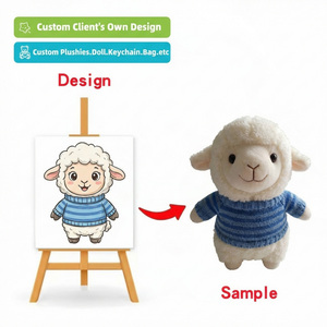 Juguetes de Peluche Personalizados, Muñecas de Diseño, Muñecas de Pelo Suave con Temática de Cielo Estrellado, Títeres de Mano Personalizados, Juguete de Jirafa, Peluche Personalizado de Mascota - Product Image 2