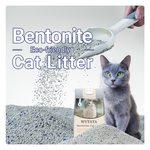 RTS Bentonite kedi kumu 99% koku kontrolü düşük toz yüksek topaklanma kediler için hassas ciltler için biyobozunur hipoalerjenik - Product Image 1
