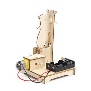 Rompecabezas <span class=keywords><strong>de</strong></span> <span class=keywords><strong>Madera</strong></span> Eléctrico DIY Woodpecker para Adultos, Kit <span class=keywords><strong>de</strong></span> Modelo Mecánico Cinético STEM - Product Image 3