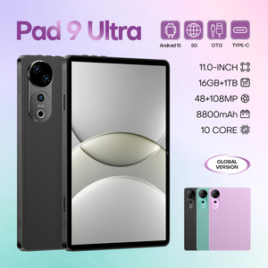 Nueva Tablet <span class=keywords><strong>Pad</strong></span> 9 Ultra, Pantalla HD+ de 11 Pulgadas, 16GB, 1TB, Procesador Octa Core, 5G GSM WiFi, GPS, Android 15, USB-C - Product Image 4