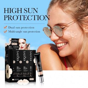 Nueva Crema Aislante con Protector Solar FPS 30+, Corrector, Productos Cosméticos de Maquillaje, Prebase de Maquillaje con Protector Solar Resistente al Agua - Product Image 2
