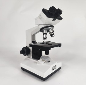 Microscope biologique trinoculaire <span class=keywords><strong>XSZ</strong></span>-<span class=keywords><strong>107BN</strong></span>, tête binoculaire, système optique composé, inspection de laboratoire, éclairage LED halogène - Product Image 3