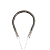 Élément chauffant en fibre de carbone au quartz, tube chauffant électrique pour usage extérieur et domestique, tension 220V