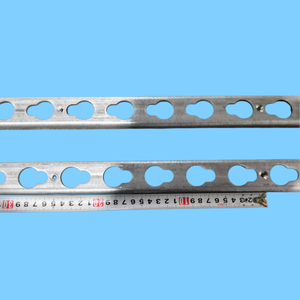 Binari in Metallo per Ostacoli Equestri Lunghezza 1,5 m Materiale in Ferro Zincato - Product Image 4