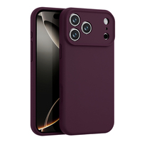 Commande en gros pour coques de téléphone en silicone liquide colorées pour iPhone 18 17 16 Pro Max, antichoc, toucher doux, à prix compétitif
