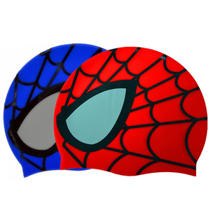 Casquette <span class=keywords><strong>de</strong></span> natation, spécial pour la natation, imprimé <span class=keywords><strong>spiderman</strong></span>, pour hommes, personnalisé en promotion - Product Image 1