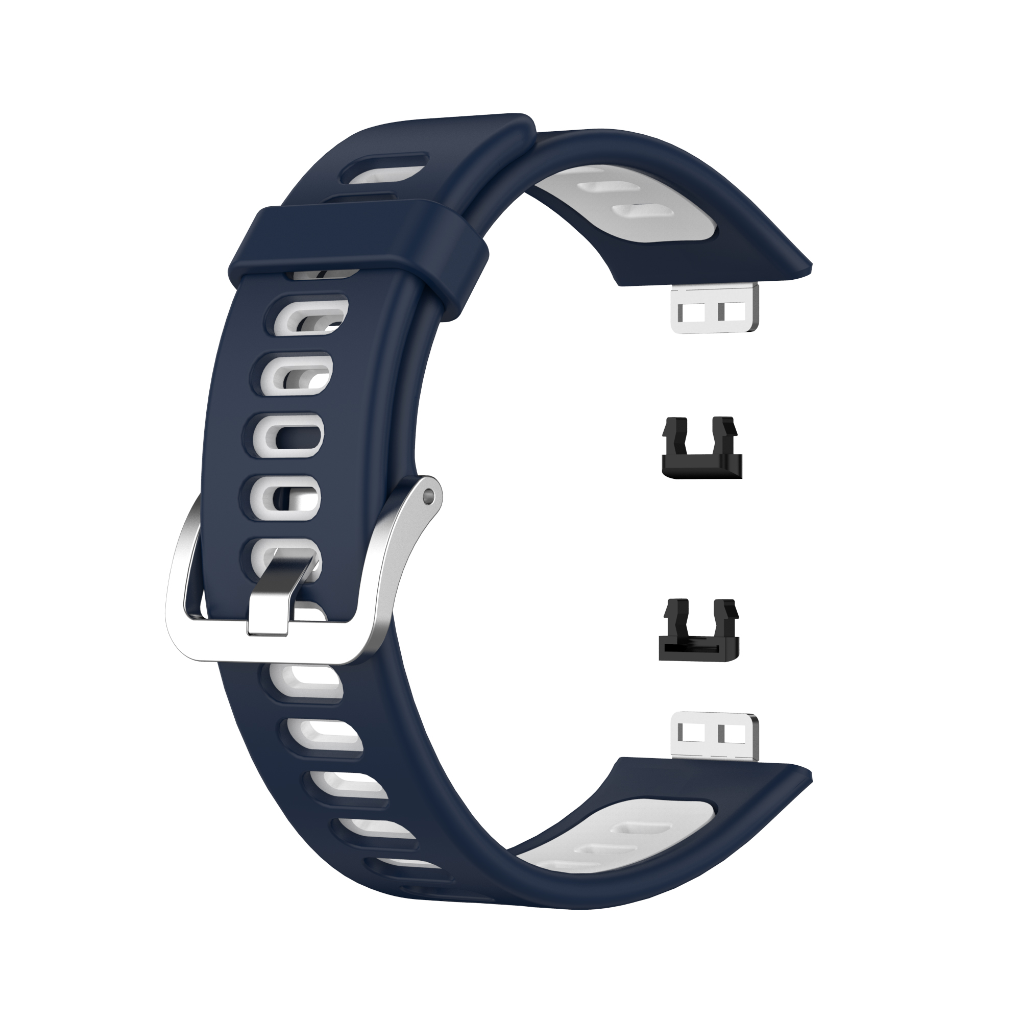 Midnight blue/white