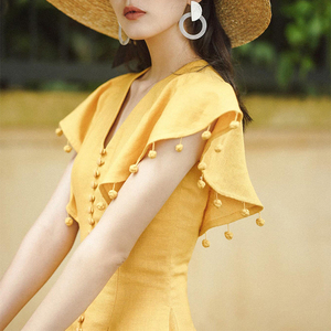 Gao Leng <span class=keywords><strong>Yu</strong></span> Sœur Aînée Vent Matures Jupe Longues En Coton Et <span class=keywords><strong>Lin</strong></span> Style Robe Femmes Jupe En <span class=keywords><strong>Lin</strong></span> - Product Image 6