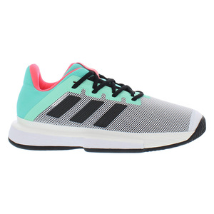 Chaussures de fitness et de cross-training pour homme Adidas Solematch Bounce, couleur blanc/noir/bleu |   100% authentique - Product Image 1