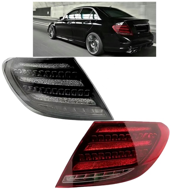 C Class W204 X204 Upgrade LED Taillamp New Design Upgrade Rear Brake Astern LED Taillights Tail Light for Benz Maybach Style