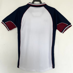 Camiseta de Fútbol Retro del West Ham United de la Temporada 1999/01, para Verano, Secado Rápido, Manga Corta, Poliéster/Nailon, Unisex, para Adultos - Product Image 2