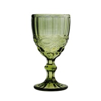 Gobelets pressés colorés pour décoration de mariage à prix avantageux, esthétique vintage, verre à jus, verre à café