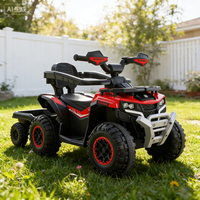Quad électriques pour enfants, Quad électrique 4x4 avec 4 moteurs, télécommande APP et fonction Bluetooth