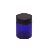 Emballage cosmétique pour soins de la peau PET 100 ml 120 ml 200 ml 250 ml 500 ml Pot cosmétique en plastique noir mat 4 oz 8 oz 16 oz Pot noir brillant