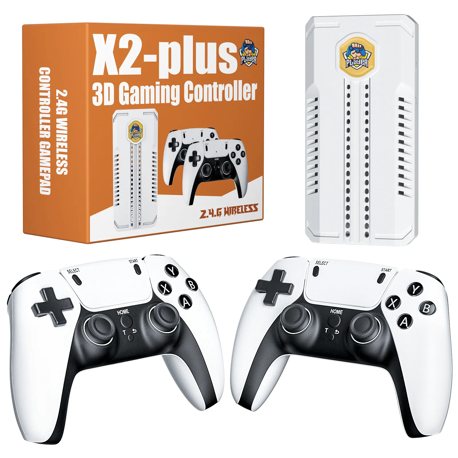 X2puls video oyunu konsol 128GB dahili 50000 + oyun sopa tv'ler ve çeşitli klasik oyun konsolu kablosuz kontrolörleri