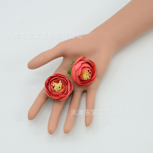Dongchen Crafts - Capullos de Rosa Artificiales, Flores de Seda, Decoraciones para Bodas, Centros de Mesa, Accesorios para el Cabello, Corsages de Muñeca - Product Image 2