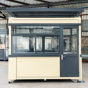 บ้านพักยามโครงสร้างเหล็ก ดีไซน์ยุโรป สำหรับภายนอกอาคาร - Product Image 2
