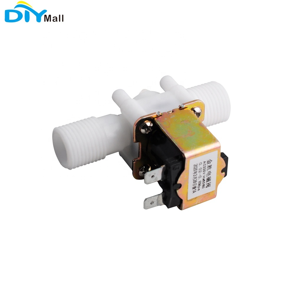 Electrovanne Normalement Ouverte En Laiton - G1/2 Pouce, 0.02-0.08 MPa, Pour Eau - DC12V - Installation Facile