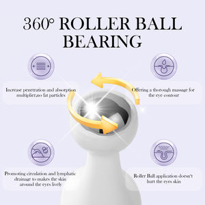 Esencia para Ojos con Cafeína de Té <span class=keywords><strong>Mate</strong></span> de Marca Privada, Calma la Hinchazón de los Ojos, las Ojeras y la Fatiga, Diseño de Bola de Masaje, Esencia para Ojos OEM - Product Image 5