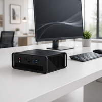 Mini PC Intel Core I5-12450H, 16 Go de RAM, ordinateur de bureau compact pour les entreprises, gain de place