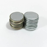 Kancing Bulat Kuat Tersembunyi dengan Jahitan PVC Magnet D20x2mm Magnet Neodymium Kancing Magnetik Tersembunyi