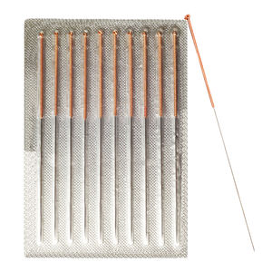 Aiguilles d'<span class=keywords><strong>acupuncture</strong></span> jetables stériles chinoises, 100 pièces, <span class=keywords><strong>prix</strong></span> d'usine en gros, poignée en cuivre, <span class=keywords><strong>aiguille</strong></span> sèche pour <span class=keywords><strong>Acupuncture</strong></span> - Product Image 3