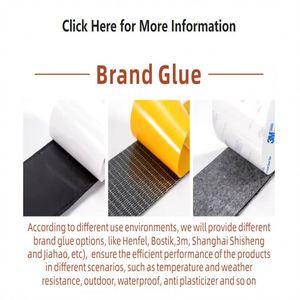 Sangle en tissu nylon auto-adhésive double face, boucle auto-agrippante résistante à la chaleur, écologique, robuste, pour tapis et chaussures - Product Image 4