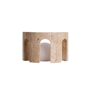Small Archway Rechargeable Natural Cave Stone Table <b>Lamp</b> 24x10.5cm LED Remote Control USB Charging Bedroom Night Light - Product Image 3