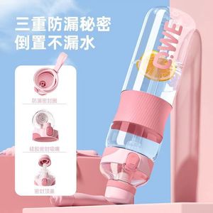 QWE Sports Water Bottle 600ml 1000ml Tritan Eco Friendly Portable Outdoor Use - Product Image 3