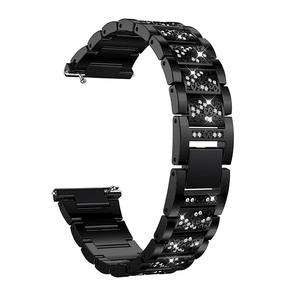 <span class=keywords><strong>Bracelet</strong></span> de remplacement en métal en acier inoxydable avec diamant <span class=keywords><strong>Bracelet</strong></span> de montre intelligente pour <span class=keywords><strong>Fitbit</strong></span> <span class=keywords><strong>Versa</strong></span> 4 3 <span class=keywords><strong>2</strong></span> 1 - Product Image 3