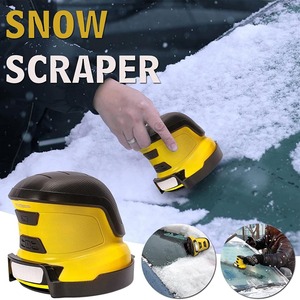 Electric Snow Wiper Ice <b>Scraper</b> ABS Material USB Rechargeable <b>Car</b> Window De Icing Tool Yellow Black Color - Product Image 3
