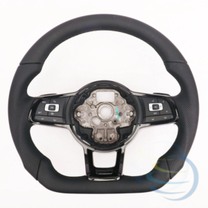 Volante de Cuero para Volkswagen VW Golf 4 5 6 7 7.5 8 gti Mk7 Mk5 Mk8 gti Polo 6r Scirocco Jetta Tiguan T6 Passat <span class=keywords><strong>B6</strong></span> B7 B8 - Product Image 1