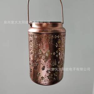 Lámpara Solar de Metal con Forma de Mariposa y Colibrí, Luz LED Colgante para Jardín, Portátil con Batería, 2 Años de Garantía - Product Image 4