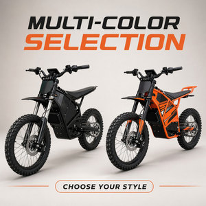 Moto tout-terrain électrique sans balais haute puissance 8000W 2026 SLMD-2X 72V 40Ah >80km/h pour adulte avec frein à disque hydraulique à entraînement central - Product Image 6