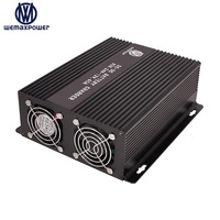 Chargeur de batterie intelligent portable DC-DC en aluminium pour véhicules, camping-cars et batteries au lithium LiFePO4, 14,6V, 14,7V, 12,6V, 60A
