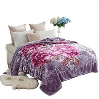 Couverture polaire coréenne Warmworld King Size en polyester, 5 kg, double face, 520 GSM, douce et soyeuse, chaude, respirante et douce pour la peau