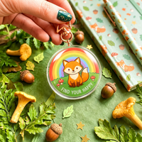 Fabricant de porte-clés : Créez vos propres porte-clés en plastique personnalisés, porte-clés de dessin animé, porte-clés renard, porte-clés vierges en acrylique transparent pour impression UV