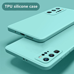 Housse de téléphone portable en Silicone liquide et coloré, pour <span class=keywords><strong>Huawei</strong></span> P40/mate40, vente en gros - Product Image 2