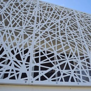 Valla de pared de metal y aluminio, diseño personalizado <span class=keywords><strong>para</strong></span> casa residencial - Product Image 1