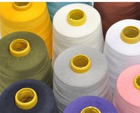8000y Boyalı Elyaf %100 Polyester 40/2 Dikiş İpliği, Dikiş Makinesi İçin Özelleştirilmiş Ambalajlı, Aoshen Marka