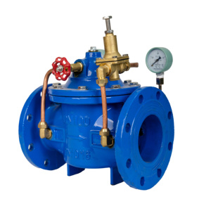 Hot Bán Có Thể Điều Chỉnh DN50-200 Thí Điểm Hoạt Động Áp Lực Giảm Thủy Lực Van Điều Khiển Cho Cháy Kỹ Thuật Điện Khí Nén - Product Image 3