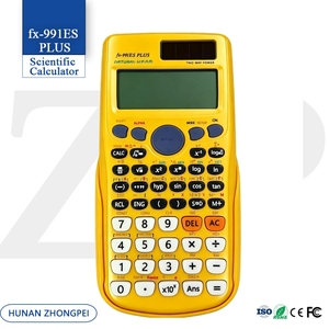 Calculadora Científica Fx-991ES PLUS Amarilla con PCB SKD, 417 Funciones, Matriz Natural, Cálculo Vectorial, Solucionador de <span class=keywords><strong>Ecuaciones</strong></span>, Doble Alimentación - Product Image 1