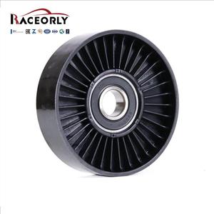 Polea loca de correa A1122000870 para motores <span class=keywords><strong>Mercedes</strong></span> M112/M113 V6 Patrón genuino Clase E W210 Clase S W220 ML W163 <span class=keywords><strong>CLK</strong></span> W208 - Product Image 1