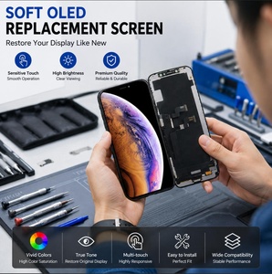 <span class=keywords><strong>Pantalla</strong></span> OLED Flexible DD para Teléfono XS Max de 6.5 Pulgadas, Repuesto Táctil de Alto Brillo, Tono Real, Calidad Original, Piezas de Reparación Móvil - Product Image 5