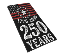 Serviette de plage Premium Soft America 250, États-Unis, 250e anniversaire, imprimé patriotique, super absorbante, pour l'extérieur