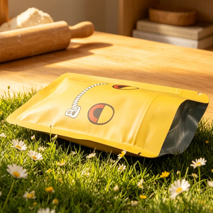 Sacs d'emballage alimentaire de haute qualité 100g 250g 500g pour chocolats et biscuits, abordables, échantillons gratuits, refermables, personnalisables - Product Image 3