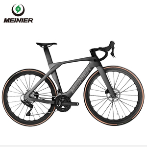 Vélo de route en fibre de carbone 700C Racing 2x12 vitesses avec freins à disque, filetage T47 MEINIER-DR645 - Product Image 4