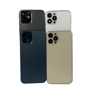 Trở lại nhà ở mới thay thế với khay thẻ Side Key cho <span class=keywords><strong>Iphone</strong></span> 12pro 12pro Max Pin Cover quay lại nhà kính khung - Product Image 3