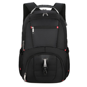 La mejor mochila negra de gran capacidad de 40L impermeable y ligera para llevar en el trabajo, mochila de viaje de negocios para hombres con compartimento para ordenador portátil - Product Image 2